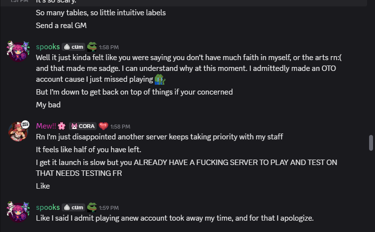 Staff Conversation Screenshot 5