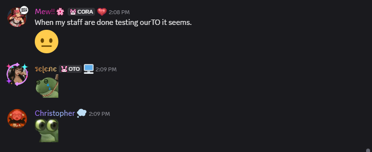 Staff Conversation Screenshot 8